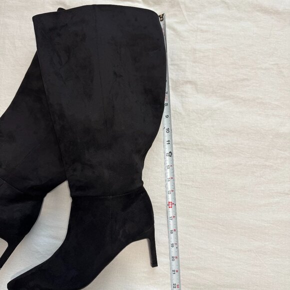 Billini Wide Calf Slip on heeled boots - Picture 4 of 5